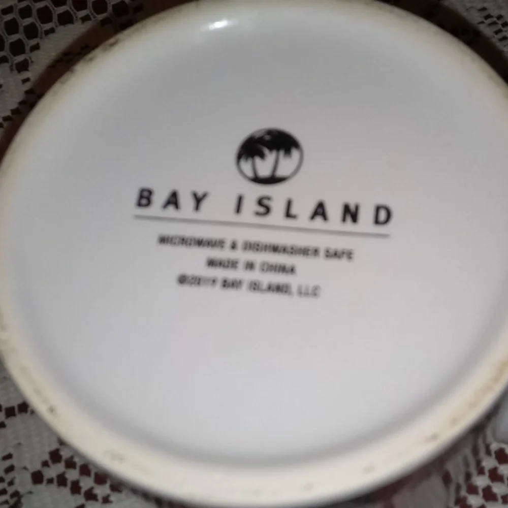Bay Island mans XL coffee mug.